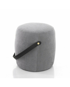 Tomasucci pouf imbottito drum grey