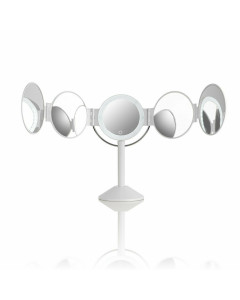 Tomasucci specchio da tavolo con led penta