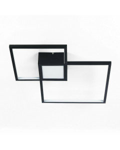 Tomasucci plafoniera / applique square black