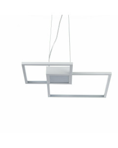 Tomasucci lampadario square white