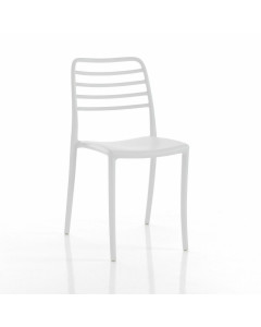 Tomasucci sedia da interno / esterno jonas white set da 4