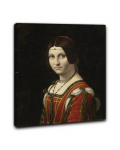 Niik quadro La Belle Ferronnière di leonardo da vinci