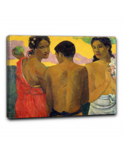 Niik quadro tre thaitiani di paul gauguin