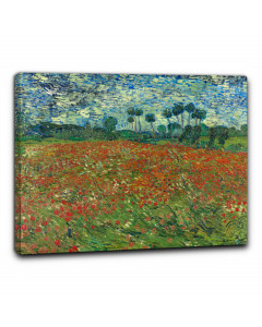 Niik quadro campo di papaveri di vincent van gogh