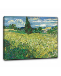 Niik quadro prato verde con cipresso di vincent van gogh