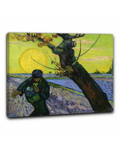 Niik quadro seminatore al tramonto di vincent van gogh