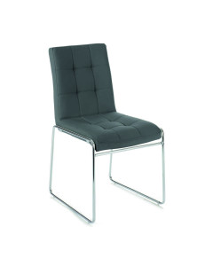 Tomasucci sedia imbottita alice grey set da 2