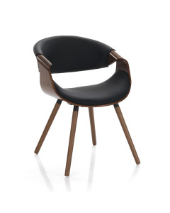 Tomasucci sedia visby 2 dark wood