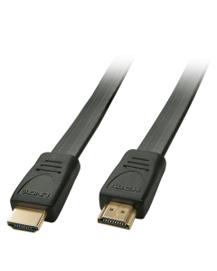 Lindy 36996 Cavo Flat HDMI High Speed, 1m