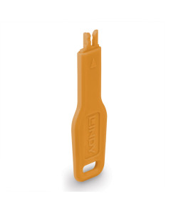 Lindy 47896 Chiave per Port Blocker RJ-45, Arancione