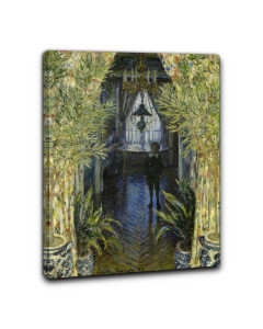 Niik quadro un angolo di appartamento di claude monet