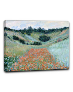 Niik quadro campo di papaveri vicino a giverny di claude monet