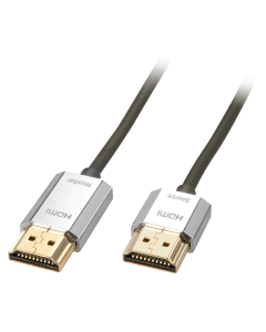 Lindy 41675 Cavo Slim HDMI High Speed CROMO® Attivo, 3m
