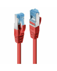 Lindy 47165 Cavo di Rete Cat.6A S/FTP LSZH Rosso, 3m