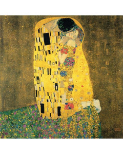 Niik stampa su tela il bacio di gustav klimt 90x90cm poster quadro canvas