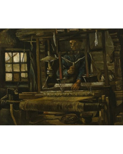 Niik quadro la casa del tessitore di vincent van gogh