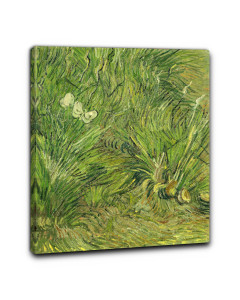Niik quadro giardino con farfalle di vincent van gogh