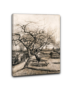 Niik quadro giardino parsonage in inverno di vincent van gogh