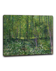 Niik quadro sottobosco fiorito di vincent van gogh