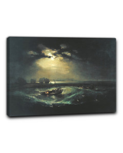 Niik quadro pescatori in mare di william turner