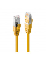 Lindy 45981 Cavo di Rete Cat.6 S/FTP LSZH Giallo, 1m