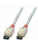 Lindy 30861 Cavo FireWire 6/6 Poli Premium Gold 2m
