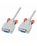 Lindy 31573 Cavo seriale 9 poli Nullmodem F/F, 2m
