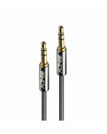 Lindy 35320 Cavo Audio 3.5mm Cromo Line, 0.5m
