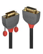 Lindy 36233 Prolunga DVI-D Dual Link Anthra Line, 3m