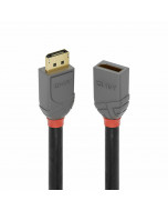 Lindy 36497 Prolunga DisplayPort 1.4 Anthra Line, 2m