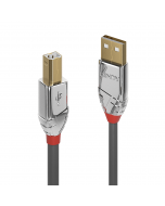 Lindy 36640 Cavo USB 2.0 Tipo A a B Cromo Line, 0.5m
