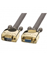 Lindy 37837 Cavo VGA GOLD M/F 5m