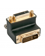 Lindy 41252 Adattatore DVI-I Femmina / Maschio a 90°