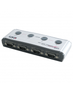 Lindy 42858 Converter USB a Seriale, 4 Porte