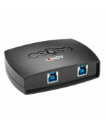 Lindy 43141 Switch USB 3.0, 2 Porte