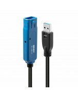 Lindy 43158 Prolunga Attiva USB 3.0 Pro, 8m