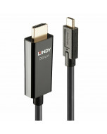 Lindy 43315 Cavo Adattatore USB Tipo C a HDMI 4K60 con HDR, 5m