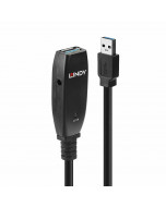 Lindy 43322 Prolunga Attiva USB 3.0 Slim, 15m