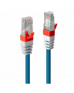 Lindy 45373 Cavo di Rete Cat.6A S/FTP LSZH Blu, 0.5m