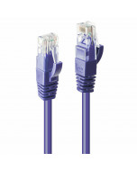 Lindy 48130 Cavo di Rete Cat.6 U/UTP Viola, 30m