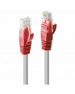 Lindy 48141 Cavo di Rete Cat.6 U/UTP CrossOver Grigio, 7.5m