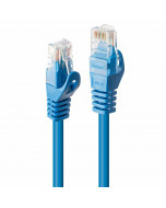 Lindy 48171 Cavo di Rete Cat.6 U/UTP Blu, 0.5m