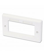 Lindy 60542 Mostrina AV per 4 moduli Snap-In