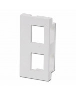 Lindy 60552 Modulo Snap-In doppio per Frutti AV, 4 pezzi