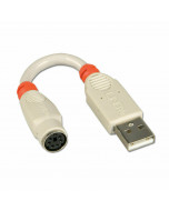 Lindy 70511 Cavo/Adattatore da PS/2 a USB Multiprotocollo