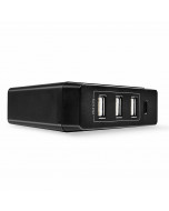Lindy 73329 Alimentatore USB Tipo C & A 4 Porte con Power Delivery, 72W