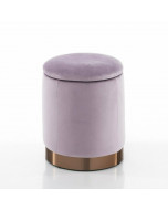 Tomasucci pouf imbottito contenitore dido pink