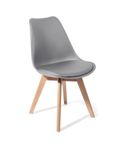 Tomasucci sedia kiki evo wood set da 4