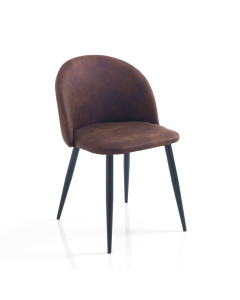 Tomasucci sedia new kelly brown set da 4