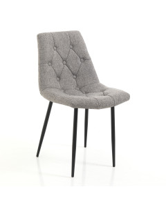 Tomasucci sedia cloud grey set da 2